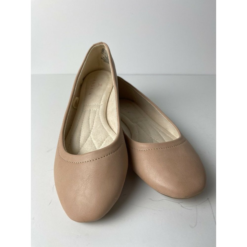 DANSKIN Poise Pink Vegan Flats in Pink Size 8  EUC